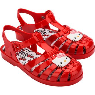 Melissa x Hello Kitty and Friends Fisherman Sandal in Red at Nordstrom, Size 10