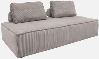 Sweeek Sweeek - Divano modulare velluto, 2 posti