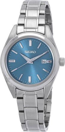 Seiko Essentials Quartz Blue Dial Ladies Watch SUR531