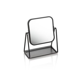 TFT Home Furniture ZAHO Magnifying Mirror, Black