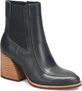 Kork-ease Womens Sioux Heeled Boot In Black