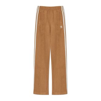 adidas Broeken, Dames, Beige, XS, Polyester, Knit Classic Track Pants
