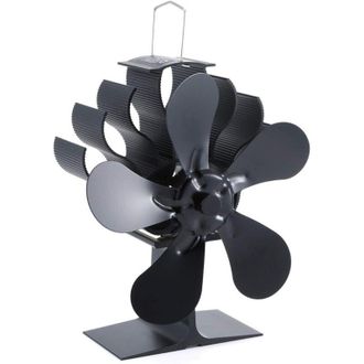 OEM Ventilador Termoel&eacute;ctrico De 5 Aspas Para Estufas De Le&ntilde;a Y Chimeneas, Incluye Soplador De Aire Para Estufas De Le&ntilde;a/chimeneas De Le&ntilde;a - Ventilador Ec