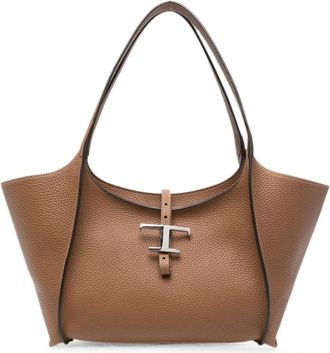 Tod's Brown T-Timeless Large Tote