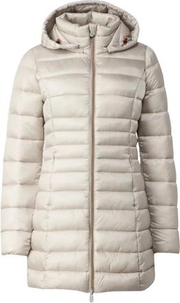 Save The Duck Stijlvolle Reese Jas - Dames - Parka Jassen - Beige - M - Jassen