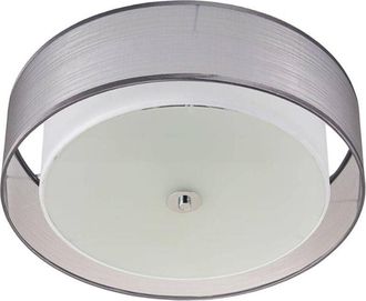 Lindby Ceiling Lightdimmable Tobia made of Textile for Living Room & Dining Room