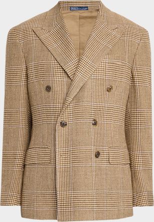Polo Ralph Lauren Men & apos;s Tailored-Fit Glen Plaid Suit Jacket