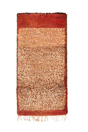 AFK Living Alfombra bereber marroqu&iacute; de pura lana 85 x 175 cm
