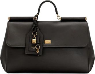 Dolce & Gabbana Stijlvolle Nero Handtas voor Vrouwen - Dames - Handtassen - Zwart - ONE Size - Tassen