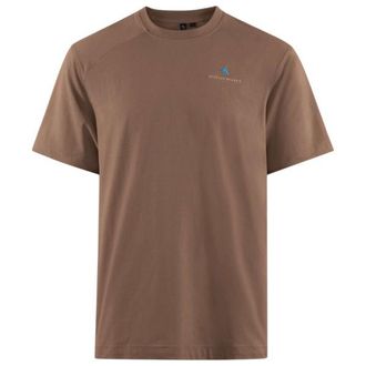 Kl&auml;ttermusen Root Logo S/S Tee T-Shirt f&uuml;r Herren | braun