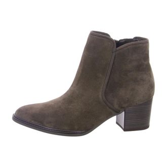 Gabor Elegante Enkellaars - Dames - Schoenen - Grijs - Maat: 35 1/2 EU Leer