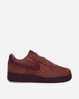 Nike Air Force 1 Low Retro Premium Sneakers Red Sepia / Red Mahogany