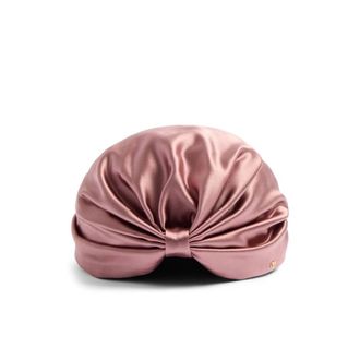 Valentino Garavani Silky Scarves, female, Pink, Size: ONE SIZE Silk Turban with VLogo Detail