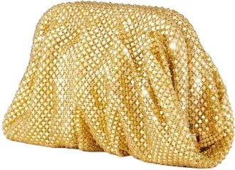 Benedetta Bruzziches Womens Clutch Venus La Petite Gold Bags