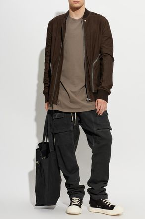 Rick Owens Crew Neck T-shirt, Mens, Grey