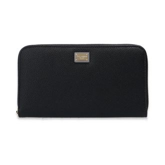 Dolce & Gabbana Portemonnee/kaarthouder - Dames - Portefeuilles - Zwart - ONE Size - Accessoires