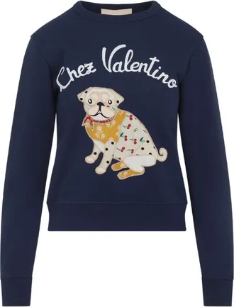 Valentino Womens Cotton Sweater