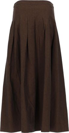 Pantaloni Torino Skirt - Brown