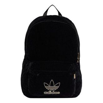 adidas originals Adi Velvet Backpack Black Gold Metallic H11512