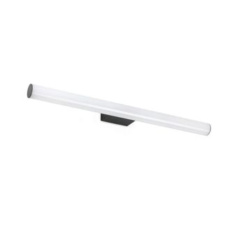 Netlighting Volga Integrated LED Picture Light Wall Light Black 3000K IP44