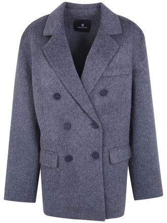 Anine Bing Wool Coat Sali