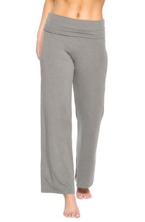 Felina Wide Leg Lounge Pants in Slate at Nordstrom, Size Small