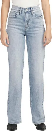 Silver Jeans Co High Rise Highly Desirable Trouser In Indigo