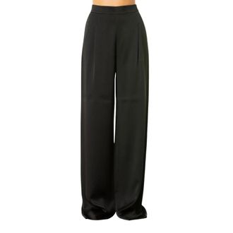 Max Mara Pallida Broek - Dames - Broeken - Zwart - Maat: M Viscose