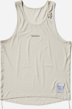 SATISFY Men s Space-O Singlet Chalk