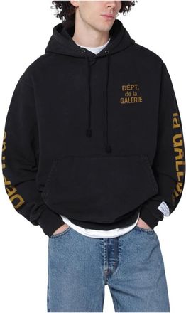 Gallery Dept. Heren, Sweatshirts & Hoodies, Zwart, Maat: L Katoen
