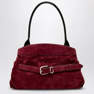 Marc Jacobs Dakota bag in suede Dark Plum