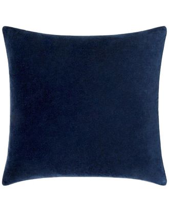 Surya Cotton Velvet Lumbar Pillow