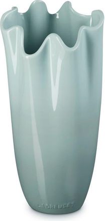 LE CREUSET Iris Stoneware Vase in Sea Salt at Nordstrom