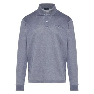 Paul & Shark Classic Cotton Polo Shirt - male - Paul & Shark - Polo Shirts - Gray - 2XL - Tops