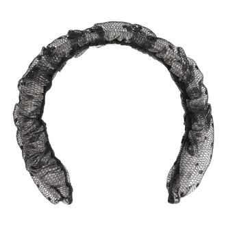 Red Valentino Haarband - Dames - Accessoires - Grijs - ONE Size - Katoen - Accessoires
