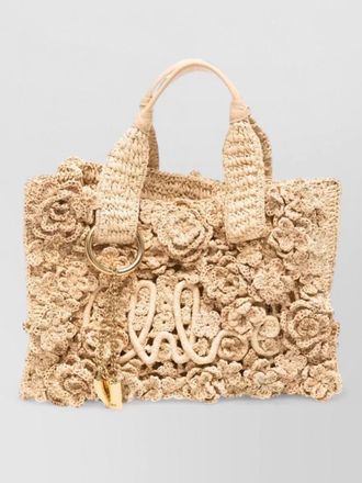Chlo&eacute; na raffia shoulder bag