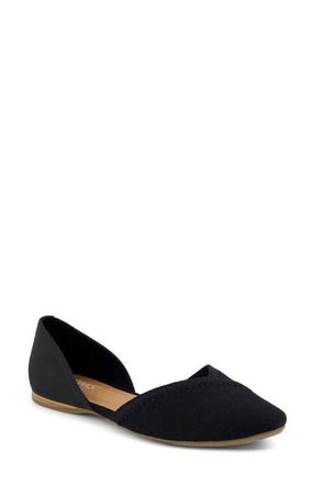 Toms dOrsay Flat in Black at Nordstrom, Size 5.5