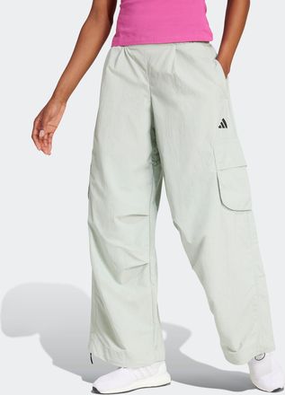 adidas Sporthose ADIDAS SPORTSWEAR W CE Q1 WV CARG, Damen, Gr. XXL, N-Gr, grau (wonder silber), Obermaterial: 100% Polyamid, Hosen Sporthose, sportlicher Sti