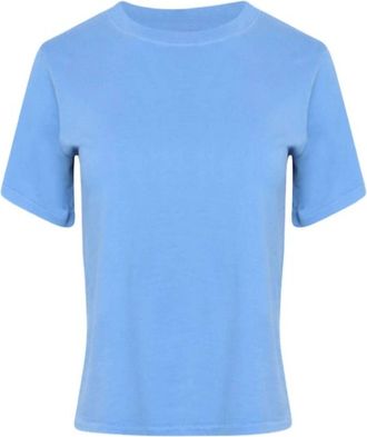 Xirena Womens Georgy Crew Neck Tee In Beacon Blue