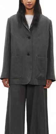Margaret Howell Relaxed Blazer In Elephant