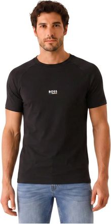 HUGO BOSS Hombre, Camisetas, Negro, Talla: S