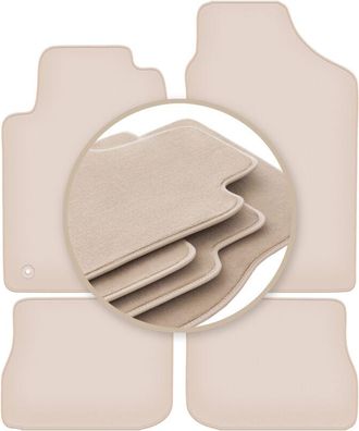 OEM Alfombrillas Premium Beige Para: Peugeot 605 Berlina 1989-1999