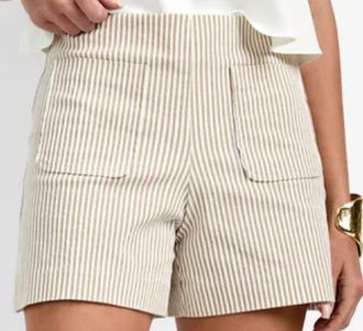 Trina Turk Caspian Short In Beige