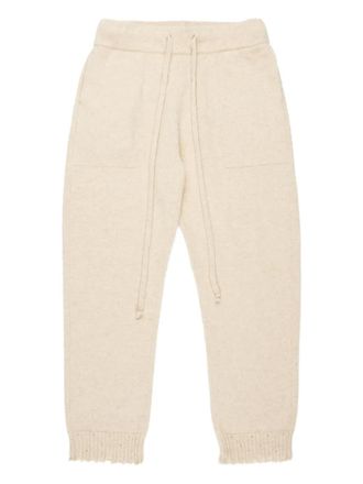 Uma Wang Joggingbroek met trekkoord - Beige