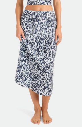 Volcom Coco Ho Sandy Cover-Up Skirt in Blue Drift at Nordstrom, Size X-Small