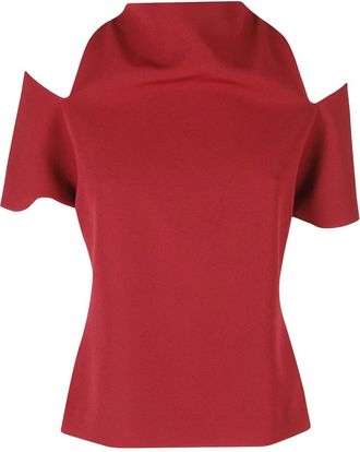 Federica Tosi Mujer, Blusas y Camisas, Rojo, Talla: S