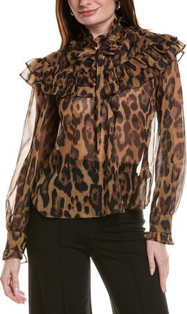 Bardot Fiorella Leopard Blouse