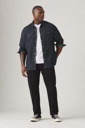 Levi's Vaqueros Taper 502 (tallas grandes) - Hombre - 40X32 - Negro / Native Cali