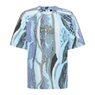 Carlo Colucci Hombre, Camisetas, Multicolor, Talla: M