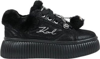 Karl Lagerfeld Kreeper - Dames - Schoenen - Zwart - Maat: 35 EU Leer